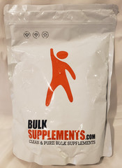 PURE L-ARGININE BASE POWDER by BULK SUPPLEMENTS – 2.2 POUND BAG (1kg)