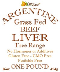 CurEase Argentine Grass Feed Beef Liver Powder Undefatted Desiccated dried Pe…