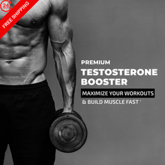 Testosterone Supplement for Men Muscle Growth, 60 Count (Pack of 1)