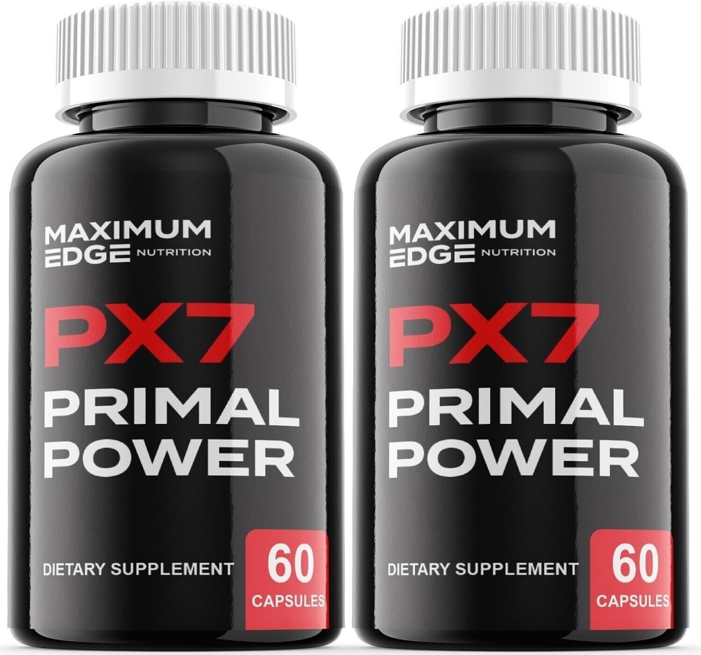 PX7 Primal Power Pills – PX7 Primal Power Male Vitality Support ORIGINAL -2 Pack