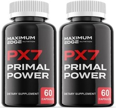 PX7 Primal Power Pills – PX7 Primal Power Male Vitality Support ORIGINAL -2 Pack
