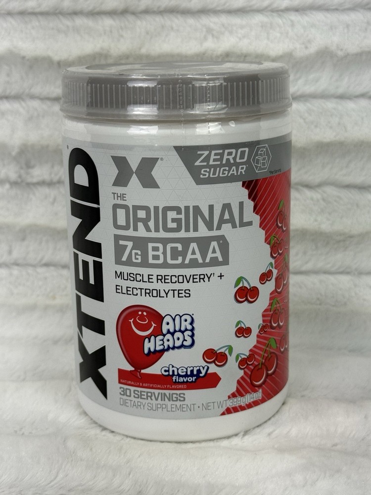 XTEND ORIGINAL BCAA 7g 30 Serv. Muscle Recovery + Electrolytes New CHERRY 04/27