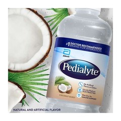 Pedialyte Electrolyte Drink Coconut Burst 1L 4 Pack Hydration for Kids & Adults