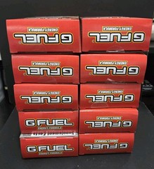 G Fuel Energy Formula Stick Packs Pomelo White Peach No Sugar 10 Boxes Exp 7/25