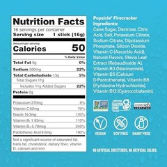 Hydration Multiplier Electrolyte Powder Drink Mix – Popsicle Firecracker Flavor,