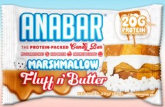Anabar Protein Bar, Variety Pack 12 Bars, 6 Different Flavors 20 grams or more