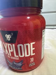 BSN N.O.XPLODE Pre-Workout NO Xplode 1.22lb 30 Servings (Grape Flavor) NO XPLOD