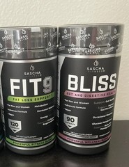 Sascha Fitness Dúo Kit Fit 9 & Bliss