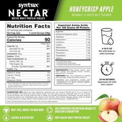 Syntrax Nectar 2lb Protein Powder – Honeycrisp Apple