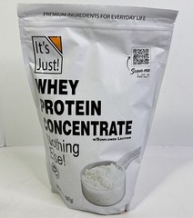 It’s Just! – 100% Whey Protein Concentrate Made in USA Premium 20 Oz Exp 01/2027