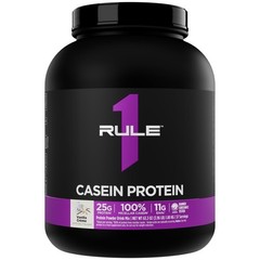 Rule 1 Casein Protein – 25g Protein and 11g EAAs Per Serving from Slow-Release