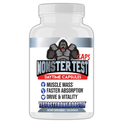 Monster Test 120ct CAPSULES Testosteron Booster for Men Testosterona Pills 240CT