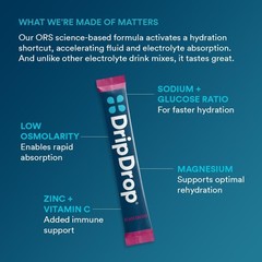 Dripdrop – – Electrolytes Powder Drink Mix –