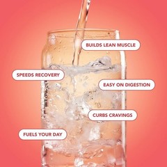 Clean Simple Eats Clear 20g Protein Water Peach Mango Creme – 4pk/16 fl oz Cans