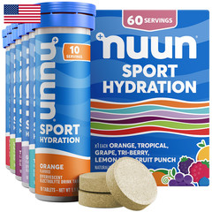 Nuun Sport Electrolyte Tablets Magnesium Calcium Potassium Chloride Sodium