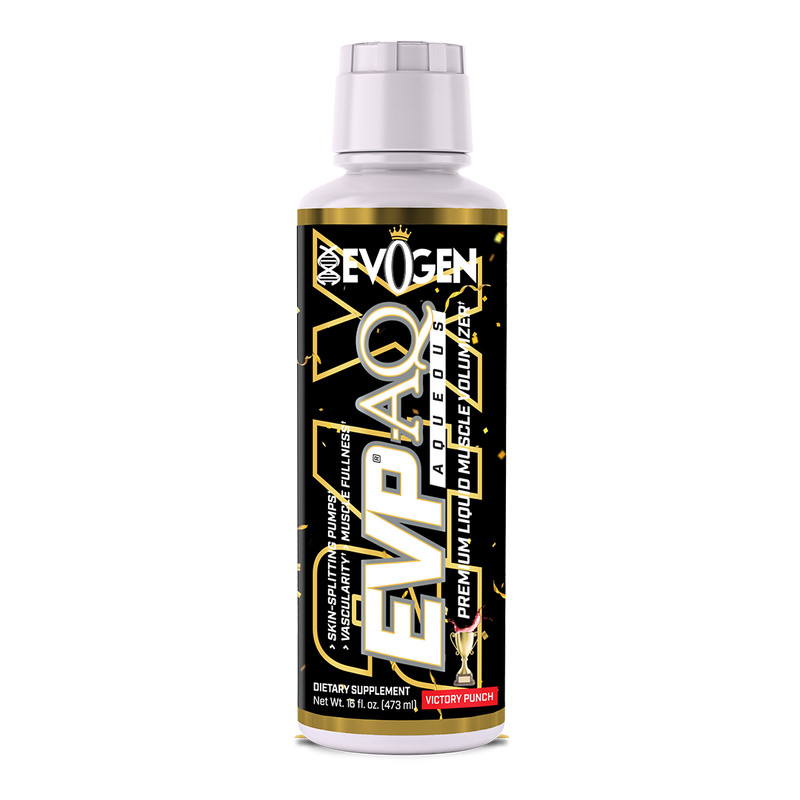 EVOGEN NUTRITION EVP-AQ Liquid Glycerol Pre-Workout Hydration Fullness Formula