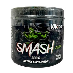 KJ Labs Smash AMF Locked in Focus High Stim Pre-Workout Cherry Lemonade