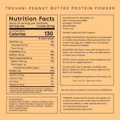 Truvani Plant Based Protein – 1.44LBS Peanut Butter