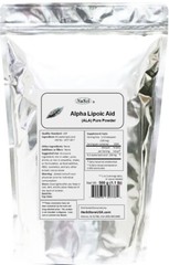 NuSci Alpha Lipoic Acid (R,S)ALA 100g (3.52oz Pure Powder Skin Care antioxidant