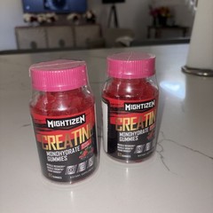 BOGO! Mightizen Creatine Monohydrate Gummies 60 Count Exp. 06/2027 SEALED!!!