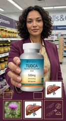 Tudca 600mg capsules serving- gluten free