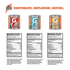 Gatorade Thirst Quencher Powder Variety Pack 51 oz Pack of 3