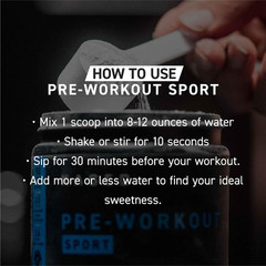 Kaged Sport Pre Workout Fruit Punch 20 Servings 188mg Caffeine Energy Boost