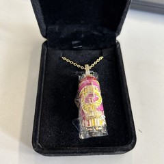 GFUEL Pink Drip Can Necklace G Fuel