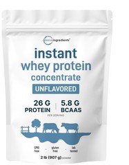 Unflavored Whey Protein Powder, 2lbs | Protein Powder for Women & Men | Whey …