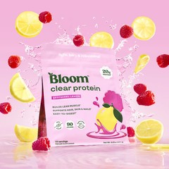 Bloom Nutrition Clear Protein – Clear Whey + Collagen Protein Blend | 20G Protei