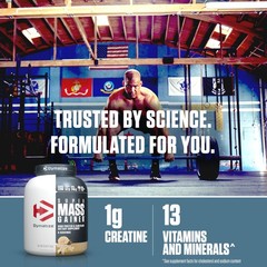Super Mass Gainer Protein Powder, Gourmet Vanilla, 52g Protein, (8 Servings)