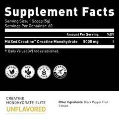 Kaged Creatine Monohydrate Elite Powder | 10.58 Ounce (Pack of 1), No Color
