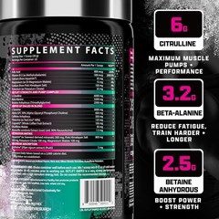 Nutrex Outlift Amped Max High Stim Pre Workout Powder 22 Servings Various Flavor