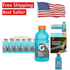 12-Pack Glacier Freeze Electrolyte Sports Drink – Hydration for Active Adults