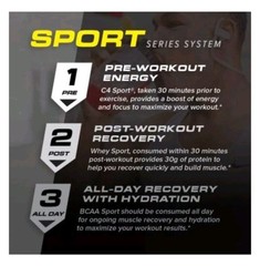 Lot of 4 Cellucor BCAA Sport Hydration & Recovery Cherry Limeade Best By 6/2026