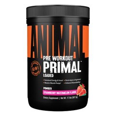 Animal Primal Pre Workout Strawberry Watermelon 25 Servings Energy Endurance