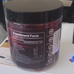ootoo Creatine Monohydrate Gummies Berry 120 Count 9000mg Vegan Sugar Free
