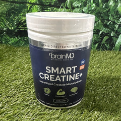 brainMD Smart Creatine+ Instantized Creatine Monohydrate Powder 309g Exp 06/2027