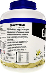 Gainer Protein Powder, Vanilla Creme, 32G Protein, 5 Pound