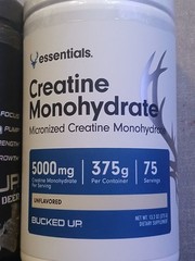 4 pc. BUCKED UP Nootropic Pre-Workout & Creatine Monohydrate Lot Woke AF Miami