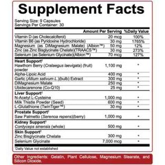 [ 2 Pack ] 5% Nutrition Rich Piana LIVER AND ORGAN DEFENDER 270 Caps PCT Support