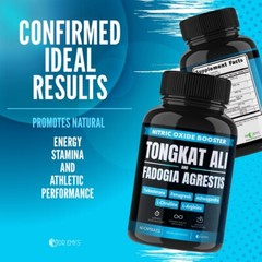 (2 Pack) Testosterone Supplement Booster Capsules Blood Flow Nitric Oxide