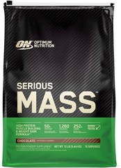 Optimum Nutrition Serious Mass. Mass Gainer. 1260 Calories. Chocolate. 12lb.