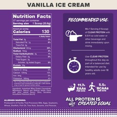 FINAFLEX CLEAR PROTEIN, Vanilla 2 lb Promotes Muscular Performance & Growth…