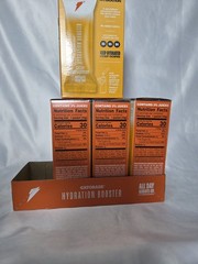 (4) Gatorade Hydration Booster Tropical Mango Electrolyte Drink- 6ct each