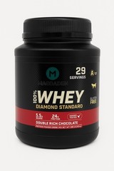 Magdaden Whey protein diamond standard 5.5g 24 grams of protein double chocolate