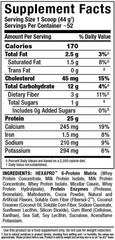 Allmax Nutrition – HexaPro High Protein Lean Meal – Chocolate – 5 lbs (2.27 kg)