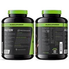 MusclePharm Combat Protein Powder, Chocolate Milk Flavor, Fuels Muscles for…