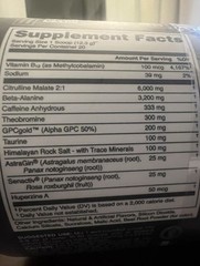 Bucked Up Woke AF Pre-Workout Powder Miami 333mg Caffeine 20 Servings Exp12/2026