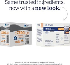 Trace ZeroLyte Electrolyte Drink Mix Salty Orange 30 Packets
